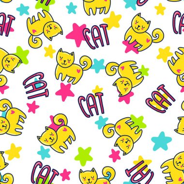 Sevimli, pürüzsüz desen çizer