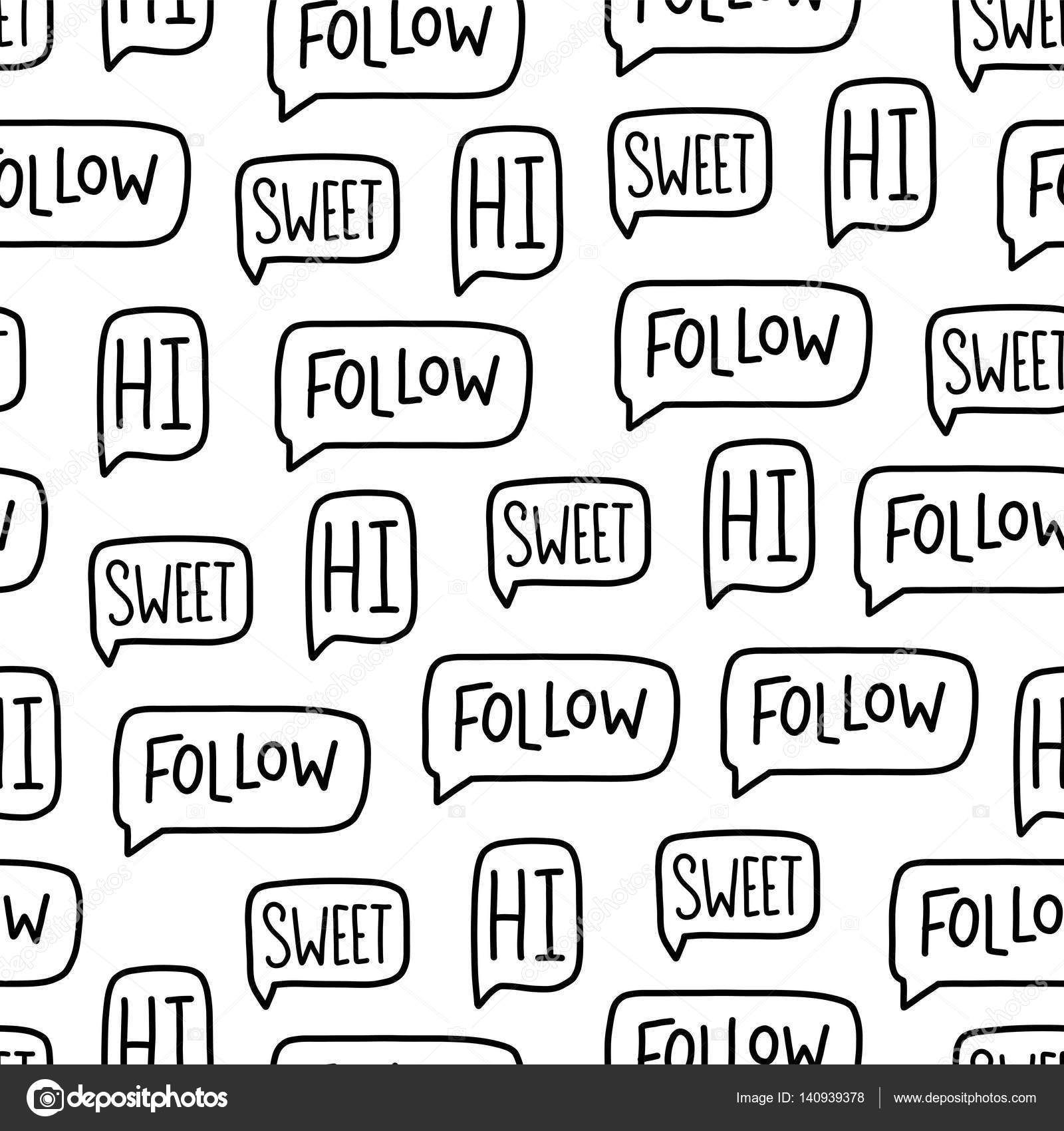 Doodles cute seamless pattern Stock Vector Image by ©Qilli 140939378