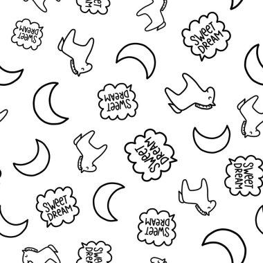 Sevimli, pürüzsüz desen çizer