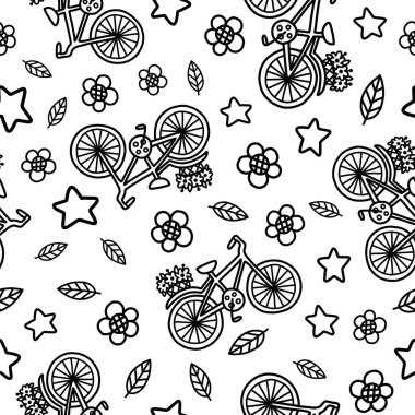 Sevimli, pürüzsüz desen çizer