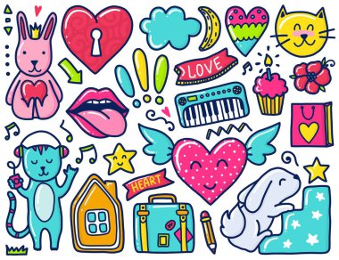 Doodles'ın tatlı öğeleri