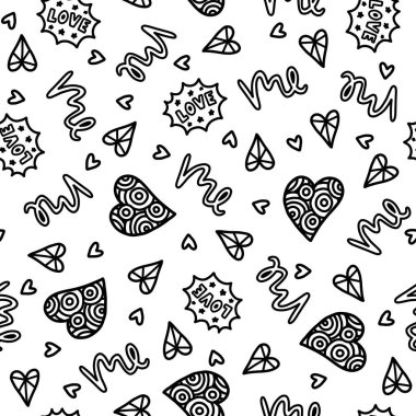 Sevimli, pürüzsüz desen çizer.