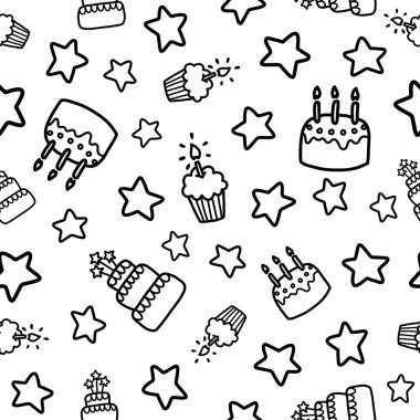 Sevimli, pürüzsüz desen çizer.