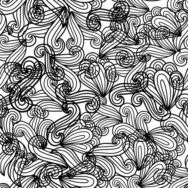 Doodles patrón sin costura lindo . — Archivo Imágenes Vectoriales
