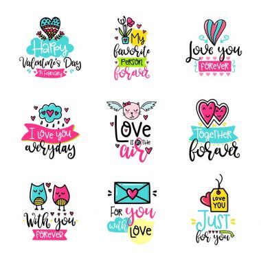 Vektör hat Dekor elemanları ile