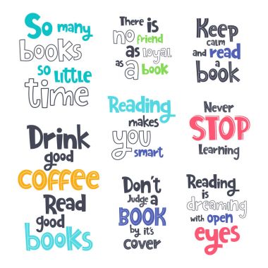 Vektör yazı poster