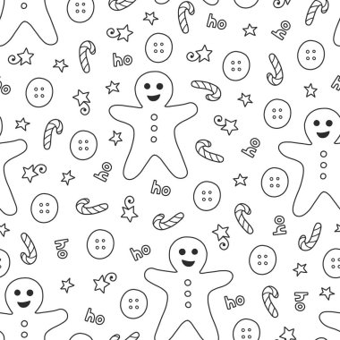 vektör doodle desen