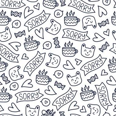 Vektör karalamalar desen