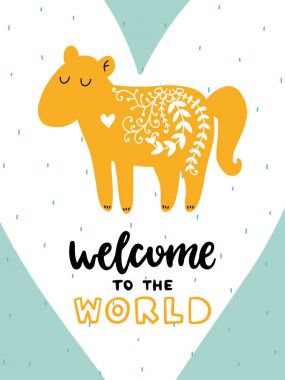 İskandinav çocuklar kartı