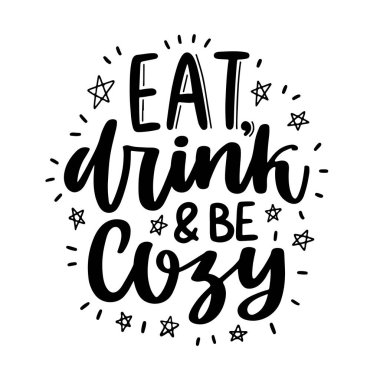 Vektör yazı poster