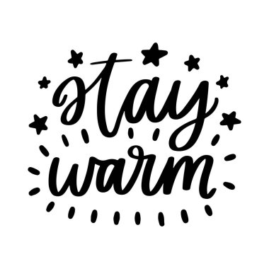 Vektör yazı poster