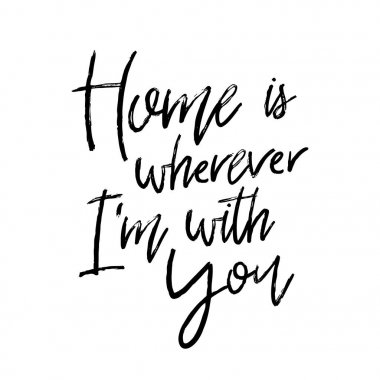 Romantik vektör poster