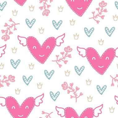 Sevgililer günü desen