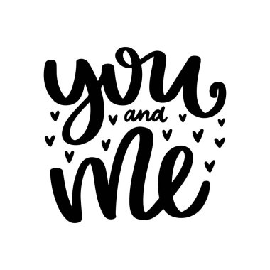 Romantik vektör poster