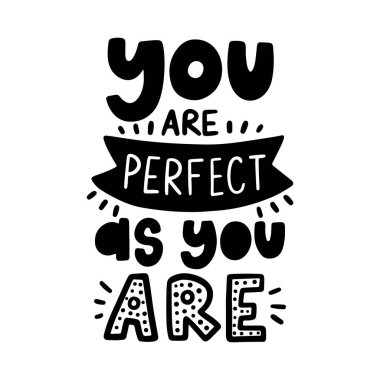 İzole vektör yazı