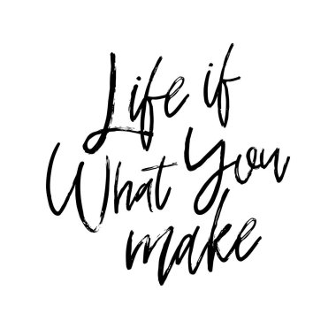 elle çizilmiş poster vektör