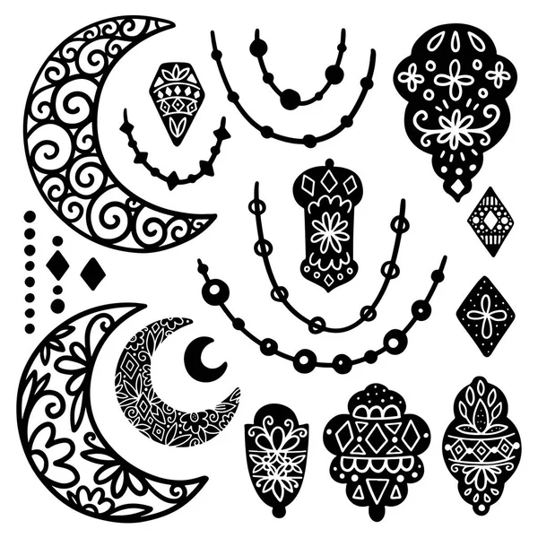 Ραμαζάνι kareem εικονογράφηση — Διανυσματικό Αρχείο