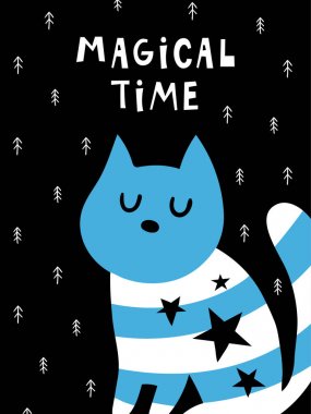 Fairytale vektör poster