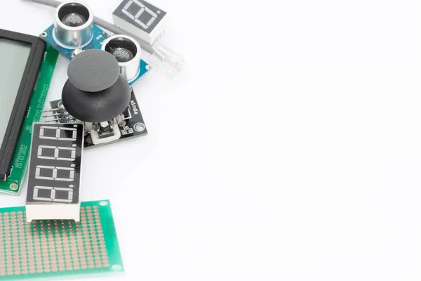 Arduino & elektronische modules, klaar voor Diy projecten — Stockfoto