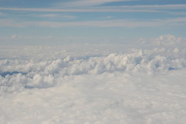 Above clouds shies — Stock Photo, Image