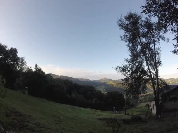 Time Lapse Sunrise Cruxtitla Mexico — Stock Video