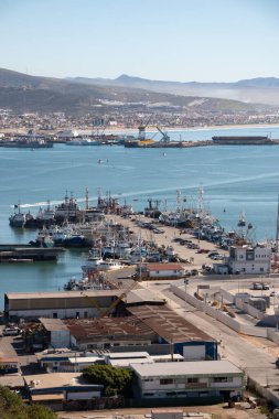 Ensenada, Meksika, 5 Şubat 2020: Limanı limanlı sanayi limanı