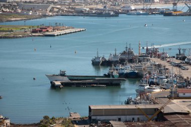 Ensenada, Meksika, 5 Şubat 2020: Limanı limanlı sanayi limanı