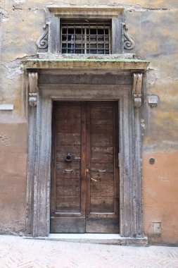 Perugia şehri antika kapılar