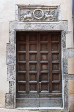 Perugia şehri antika kapılar