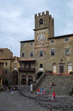 Cortona güzel kasaba Toskana