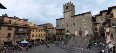 Cortona güzel kasaba Toskana