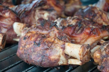 Izgara domuz karides