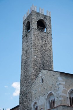 Brescia eski kesiminde duomo, kare