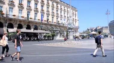 Bordeaux'da tarihi merkezi kare