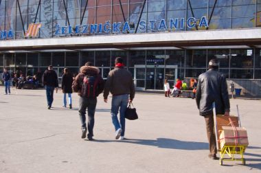Merkez Tren Garı Novy Sad şehir