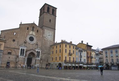 Lodi, Milan yakınındaki küçük bir şehir Cathedal