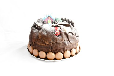 Güzel Panettone, tipik tatlı geleneksel İtalyan ulusal