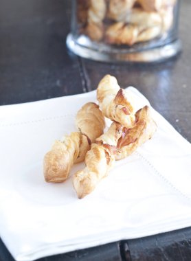 lezzetli breadsticks ile leke ve susam sedds el yapımı