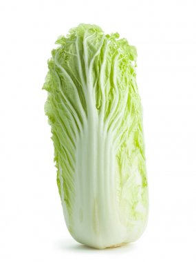 Chinese cabbage on white background clipart