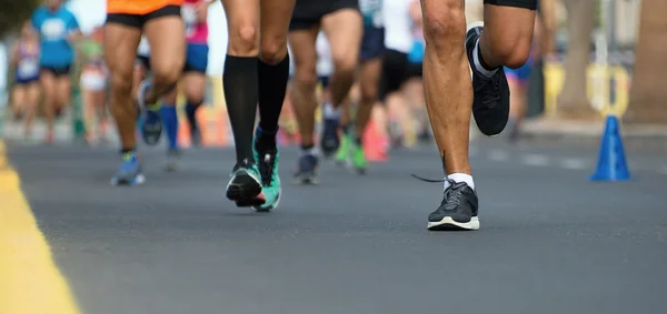 Marathon löpartävling — Stockfoto