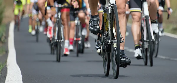 Ciclismo carrera de competición — Foto de Stock