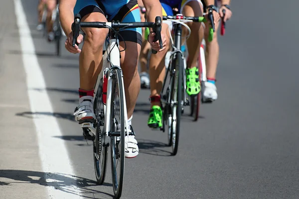 Competição de ciclismo — Fotografia de Stock