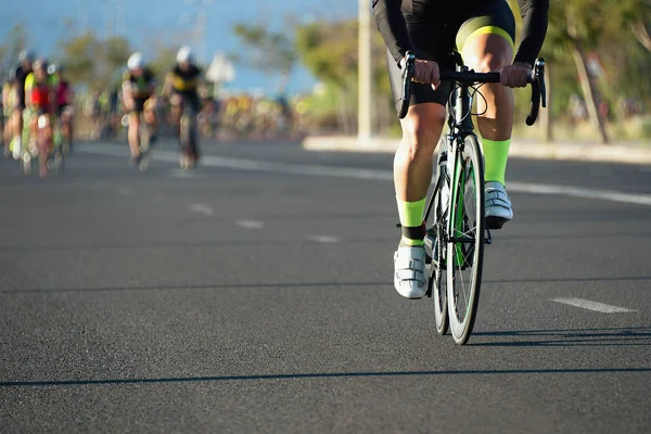 Course de compétition cycliste — Photo