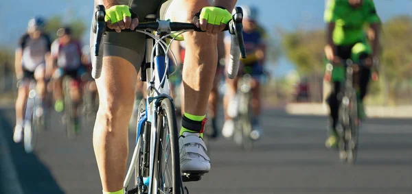 Cykeltävling konkurrens — Stockfoto