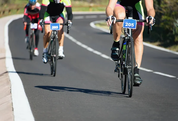 Cyclisme compétition cycliste athlètes équitation — Photo