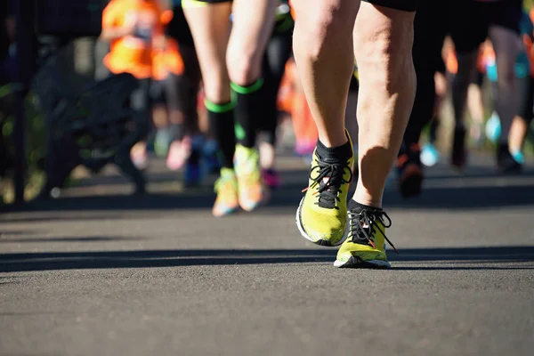 Marathon running race — Stock Photo, Image