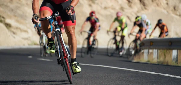 Competição de ciclismo — Fotografia de Stock