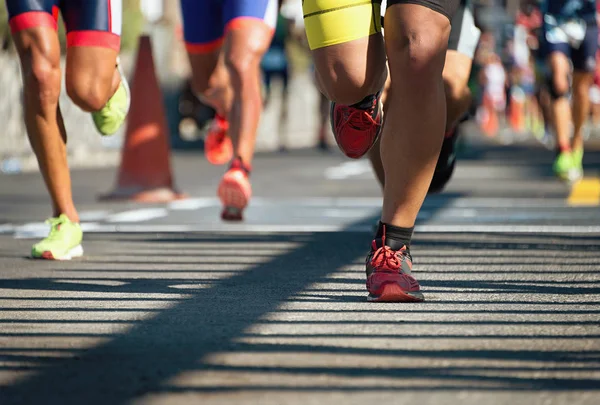 Marathon running race — Stock Photo, Image