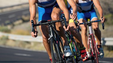 Rekabet, bir yarış sürme bisikletçi sporcular Bisiklete binme