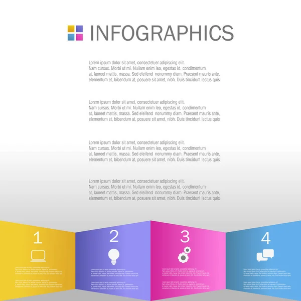 Affärer infographics design — Stock vektor